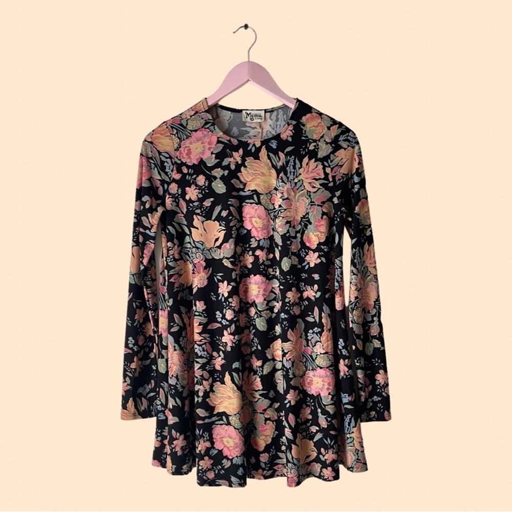 Show Me Your Mumu Floral Long Top Size XS